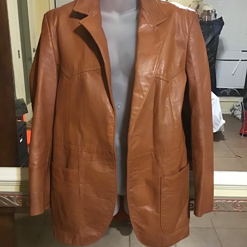 Vintage leather jacket